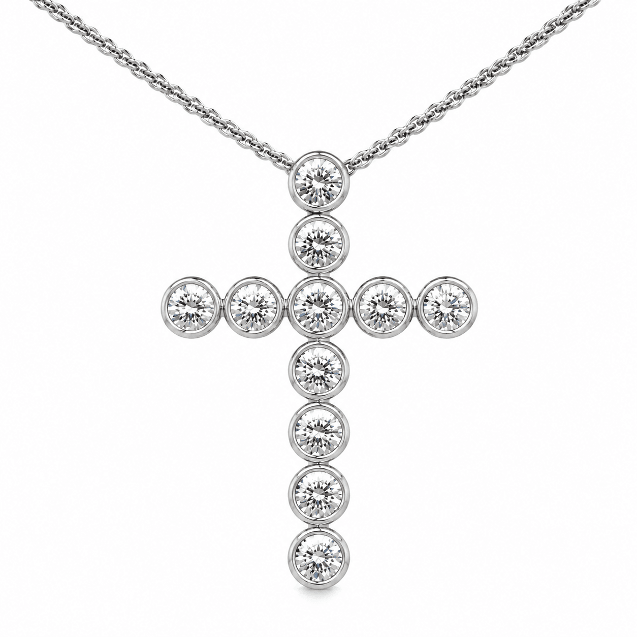 Diamond Cross Pendant