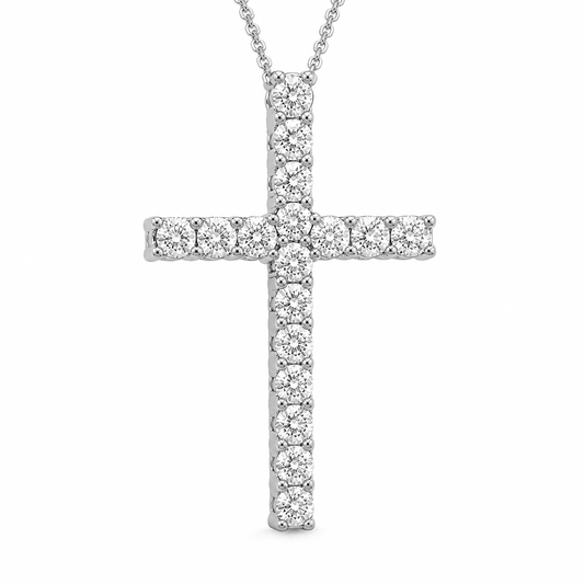 Diamond Cross Necklace