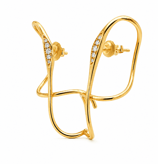 Diamond Ear Cuff