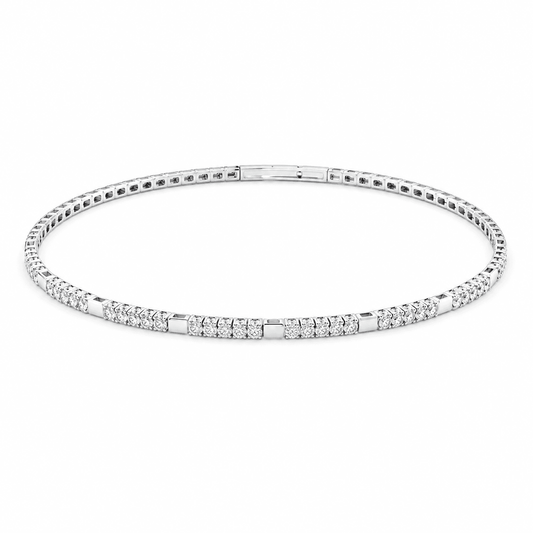 Diamond Flex Bangle