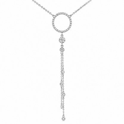 Diamond Lariat Necklace