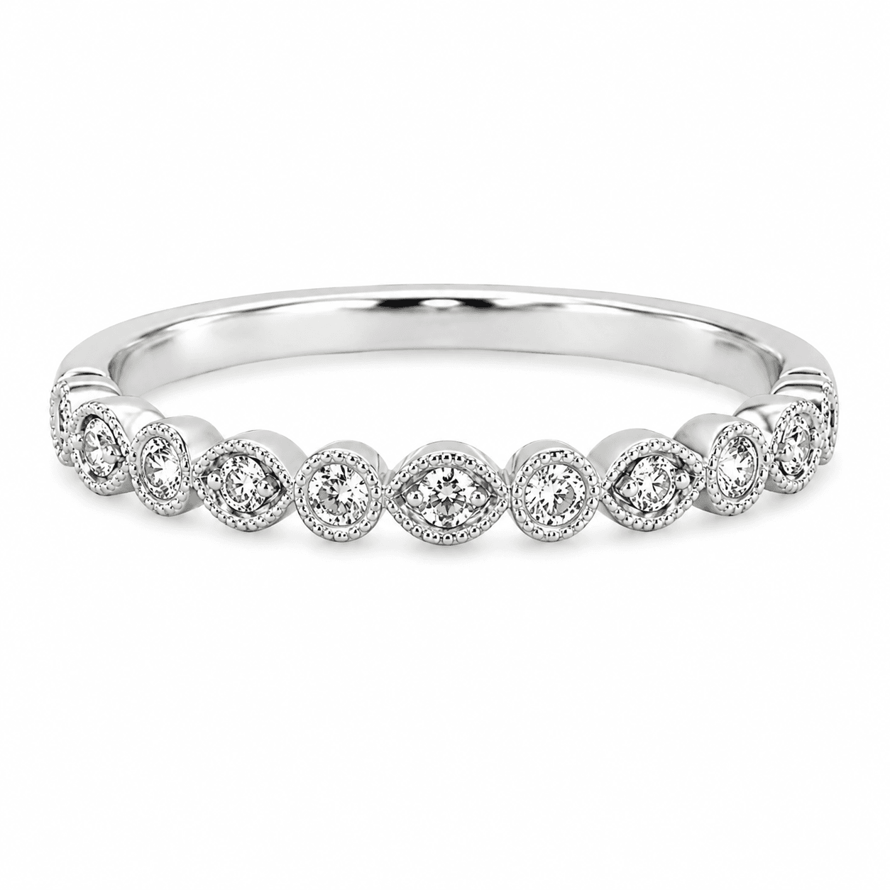 Diamond Stackable Band