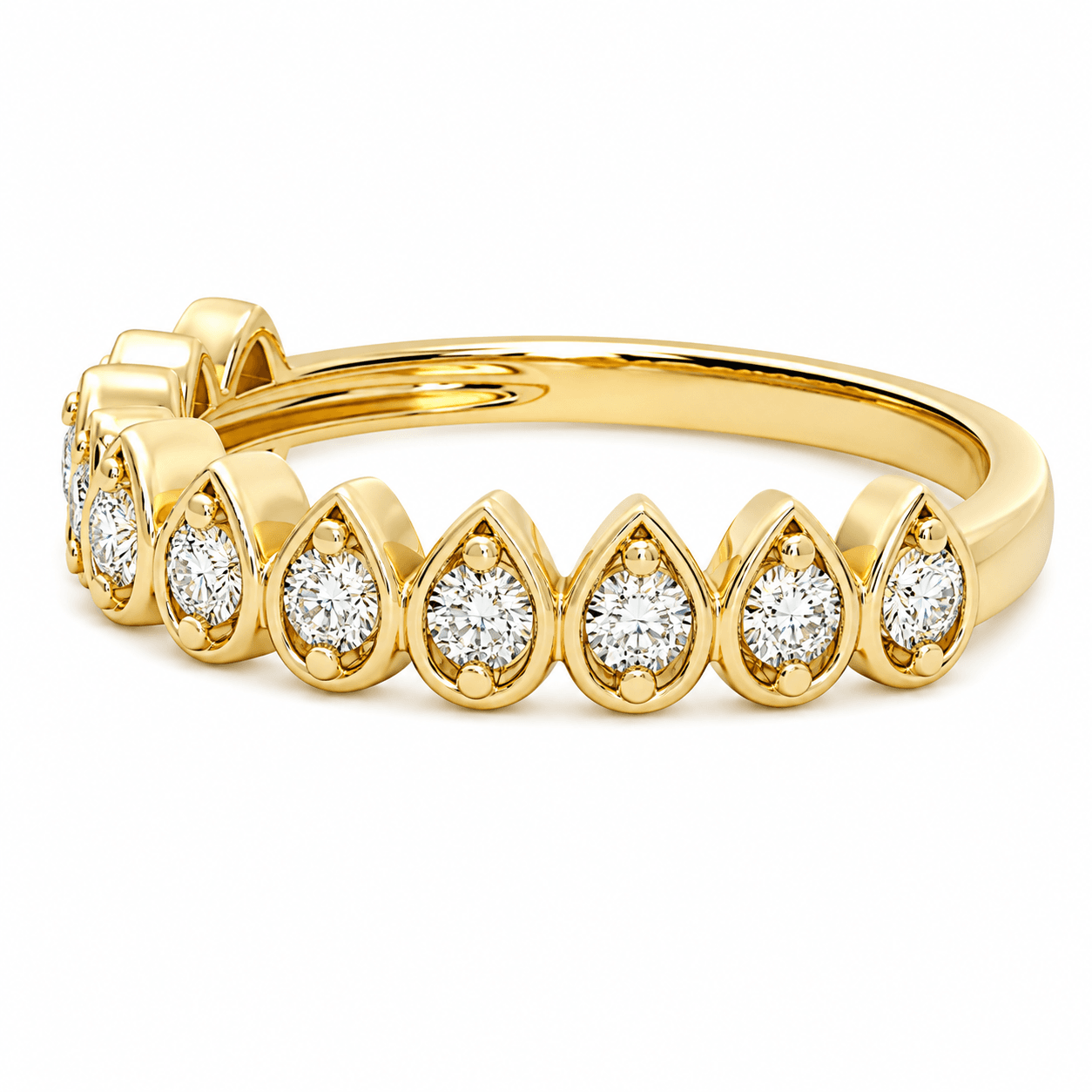 Diamond Stackable Wedding Band