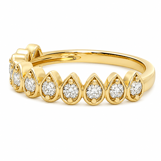 Diamond Stackable Wedding Band