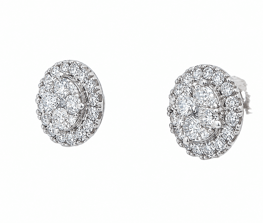 Diamond Stud Earrings