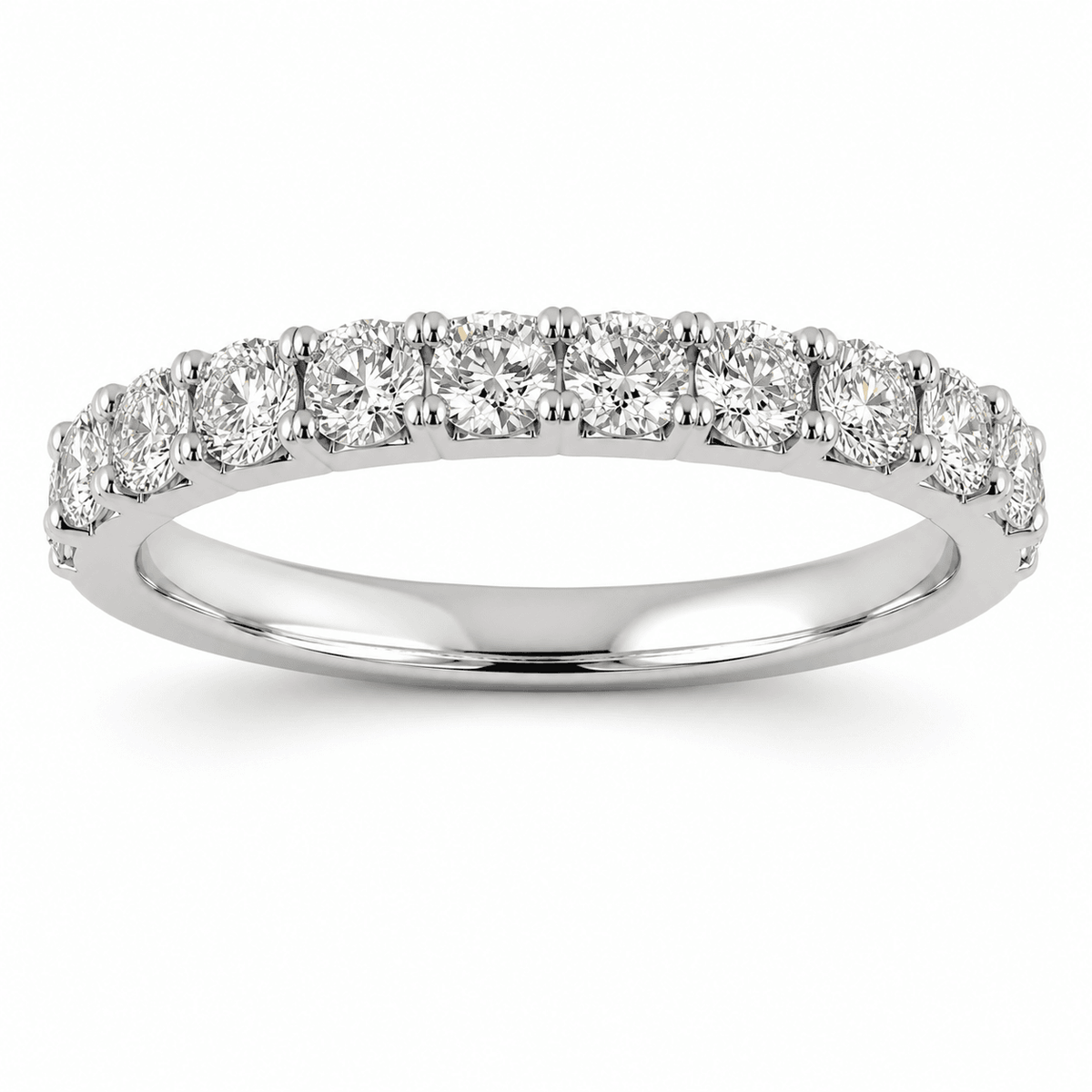 3/4 CT TW. Diamond Wedding Band