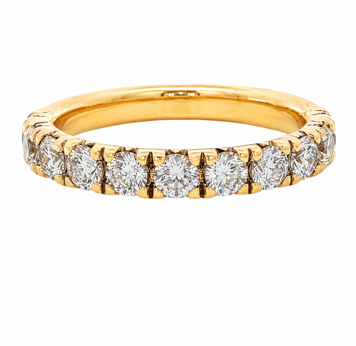 1-1/10 CT TW. Diamond Wedding Band