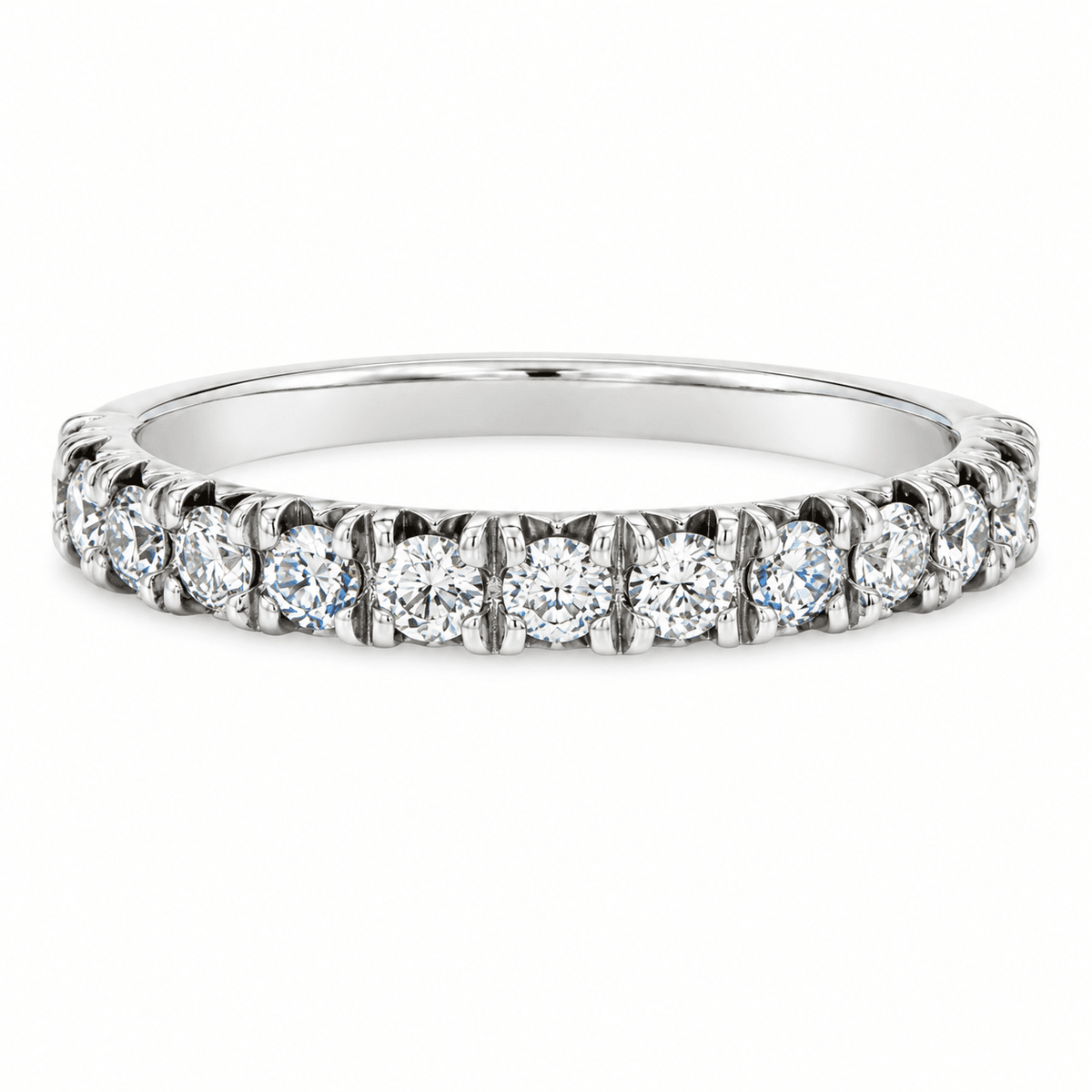 0.65 CT TW. Classic Diamond Wedding Band