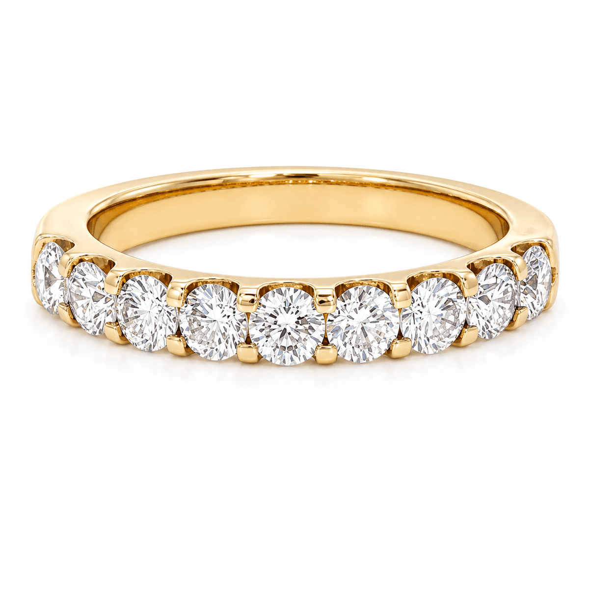 0.90 CT TW. Classic Diamond Wedding Band