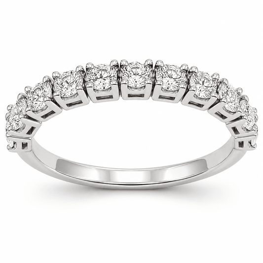Flexible Diamond Band Ring
