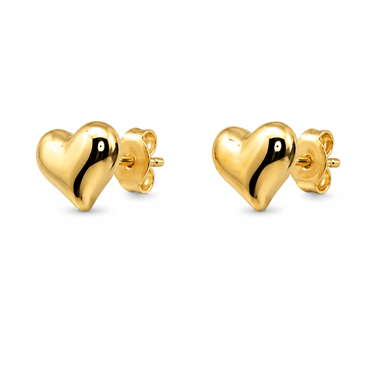 Heart Stud Earrings