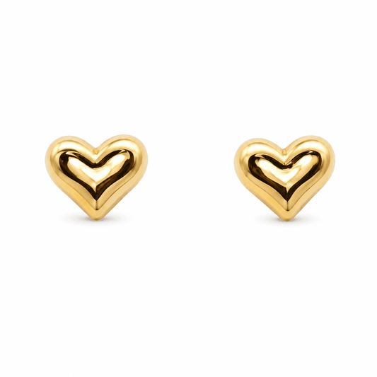 Heart Stud Earrings
