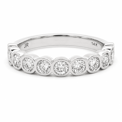 Lab-Grown Diamond Bubble Band Ring
