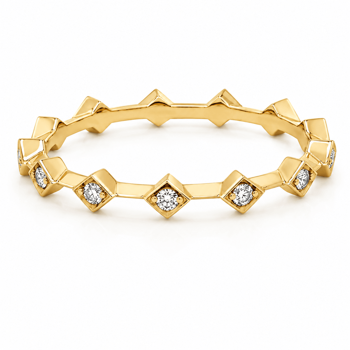 0.20 CT TW. Lab-Grown Diamond Eternity Band
