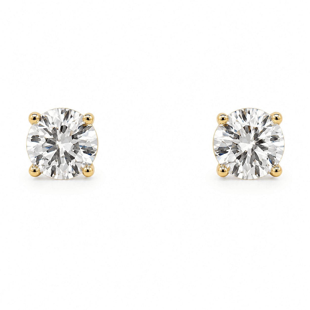 Lab-Grown Diamond Stud Earrings
