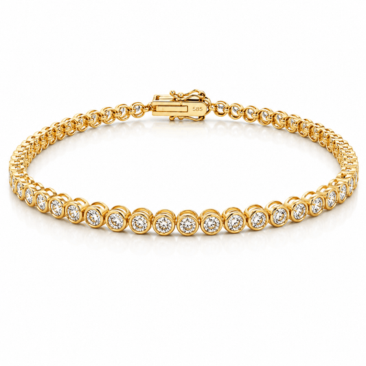 Lab-Grown Diamond Tennis Bracelet