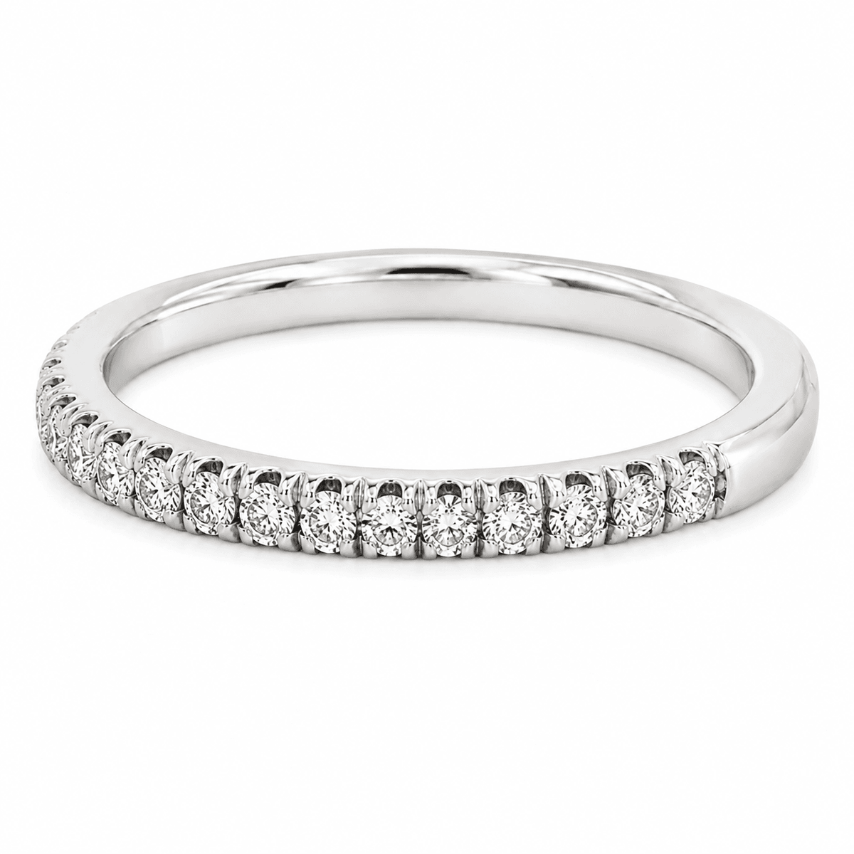 0.21 CT TW. Lab-Grown Diamond Wedding Band