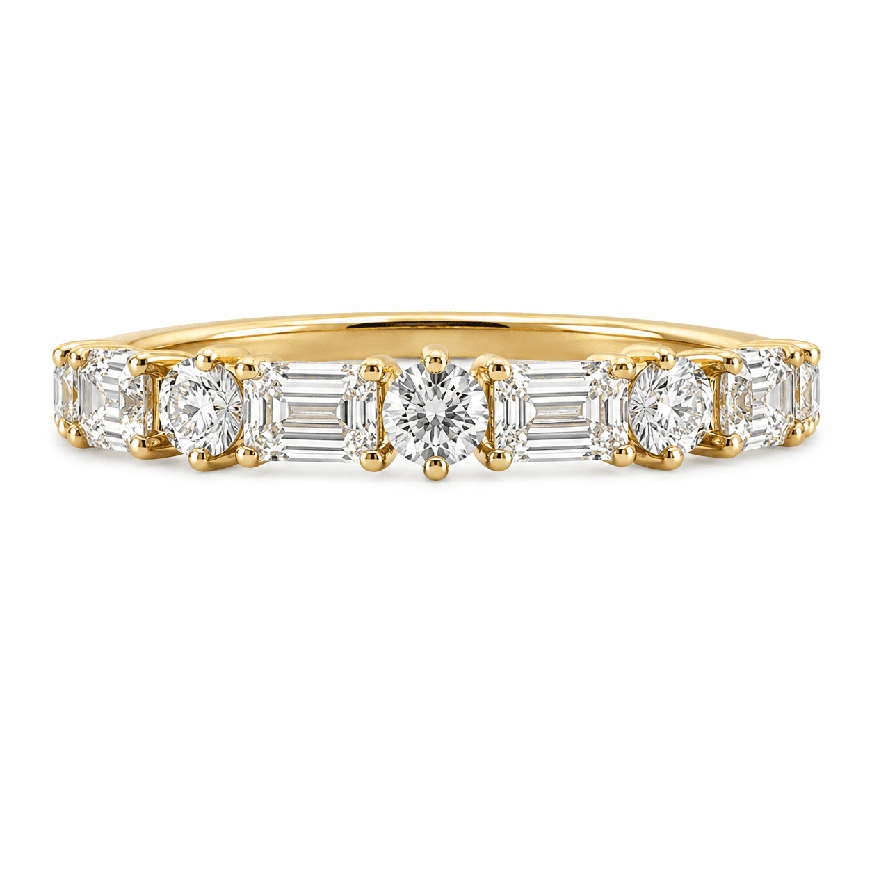 Lab-Grown Diamond Wedding Band