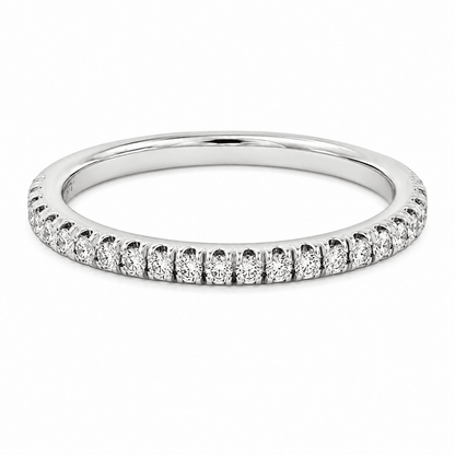 0.21 CT TW. Lab-Grown Diamond Wedding Band