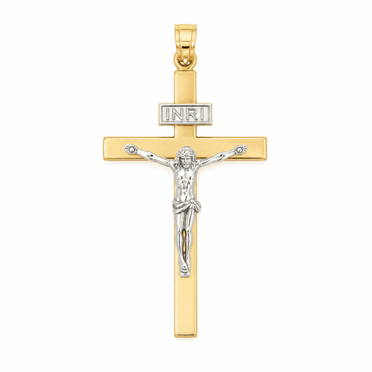 Latin Crucifix Pendant