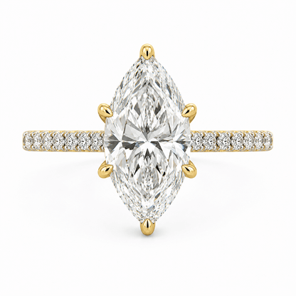 Marquise Lab-Grown Diamond Bridal Set