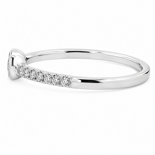Marquise Sapphire Diamond Ring