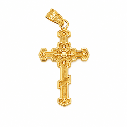 Mini East Orthodox Cross Pendant