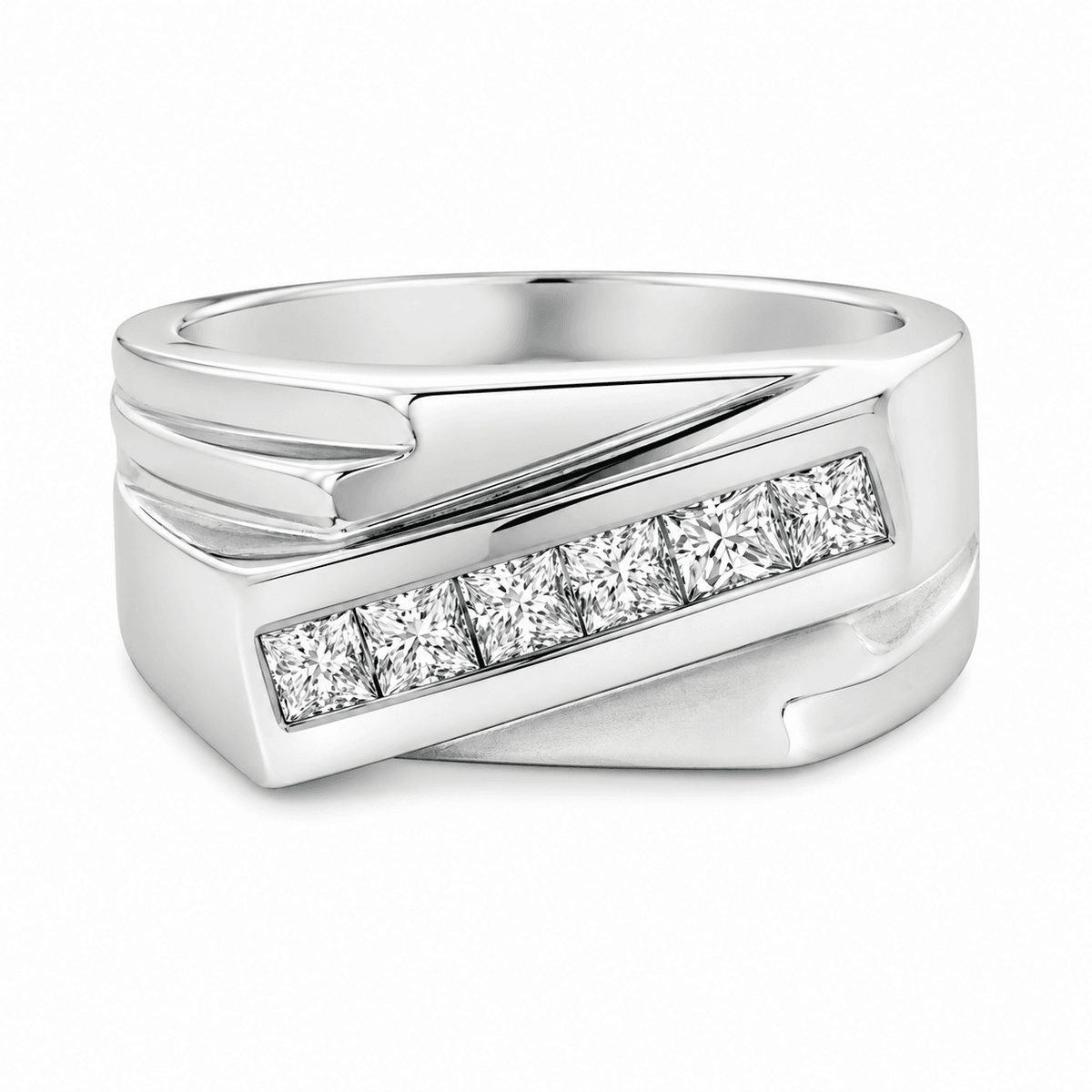 Princess-Cut Diamond Ring