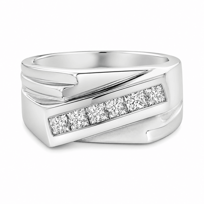 Princess-Cut Diamond Ring
