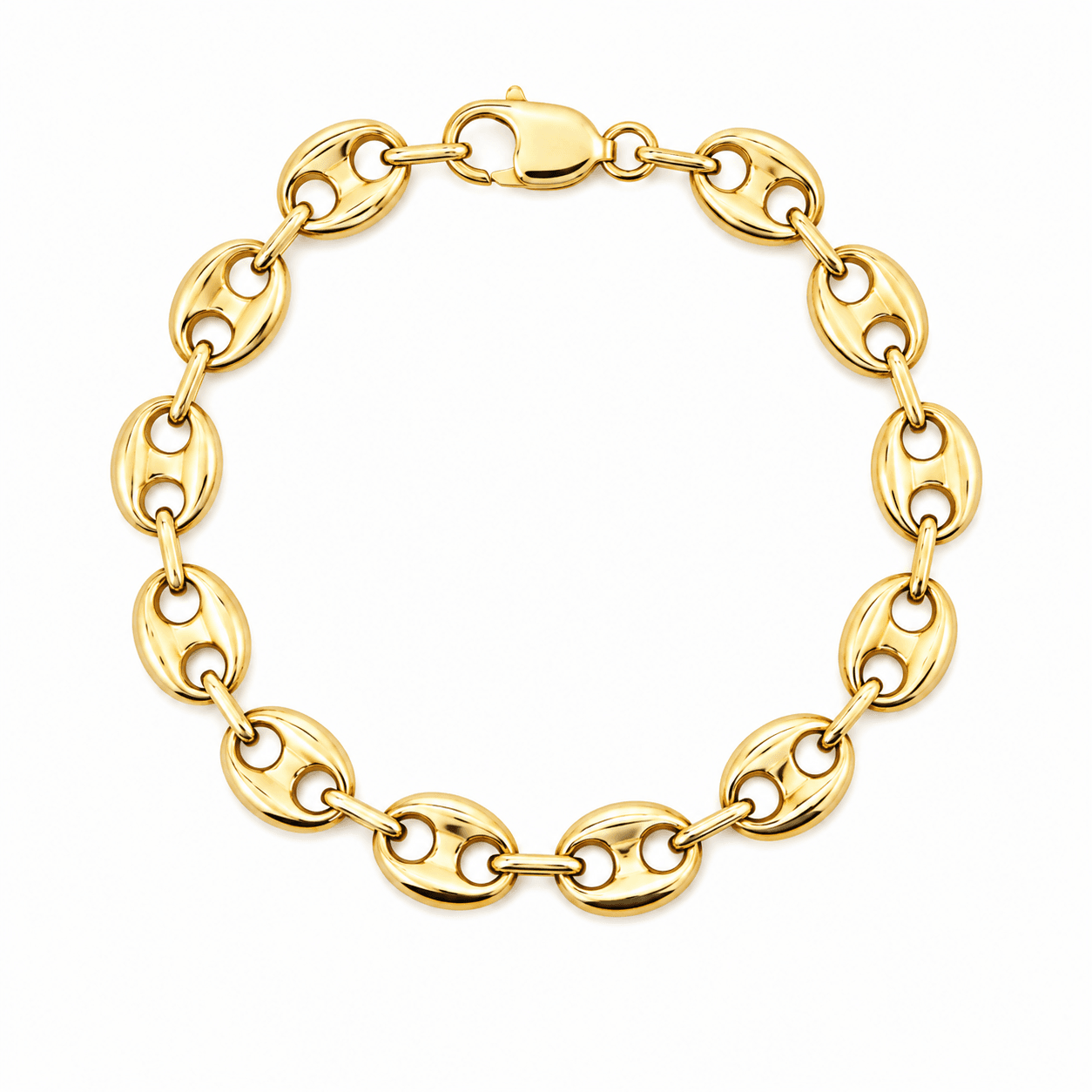 Puffed Gucci Link Bracelet