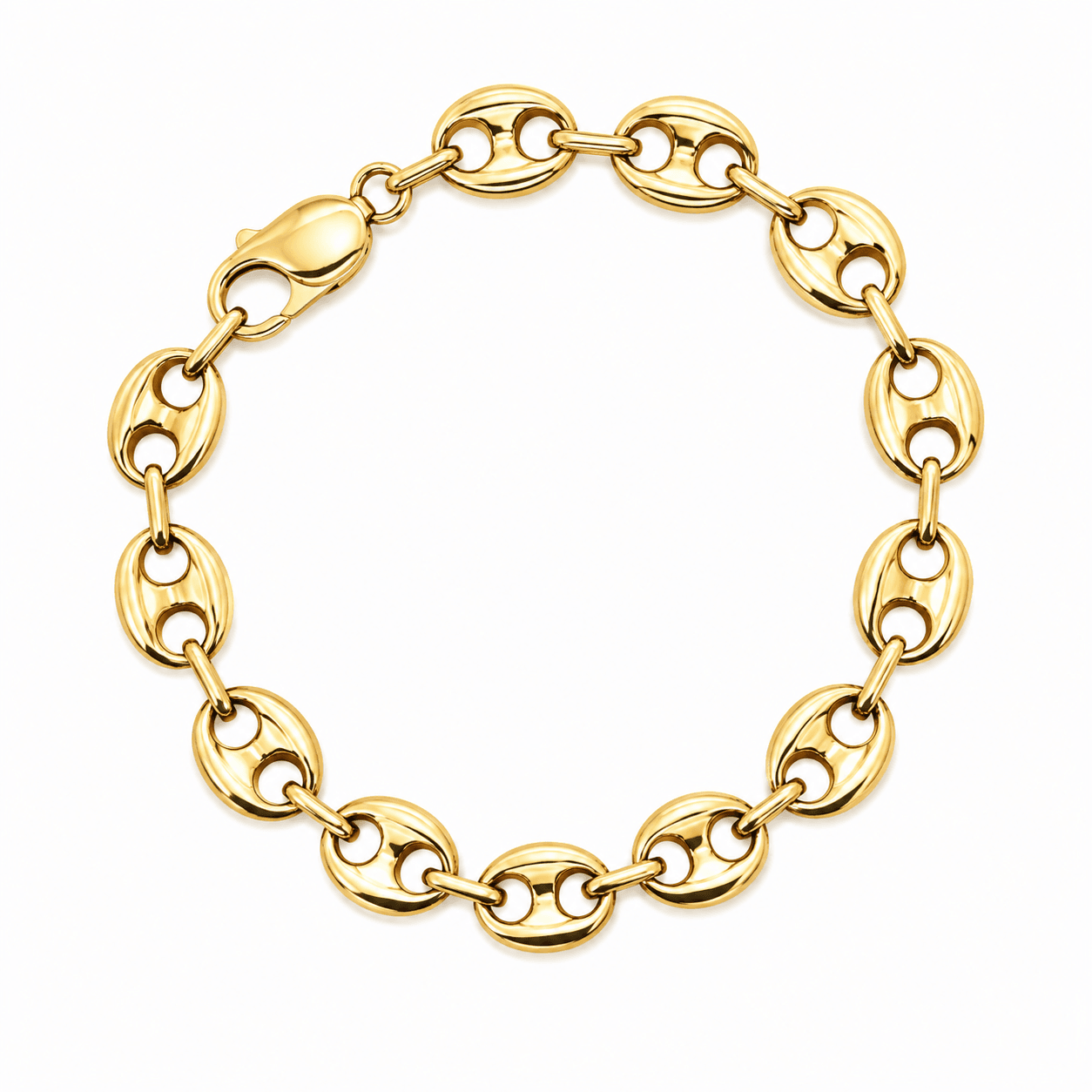 Puffed Gucci Link Bracelet