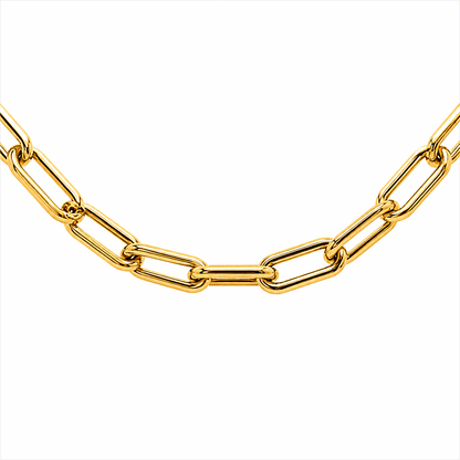 Rounded Paperclip Chain