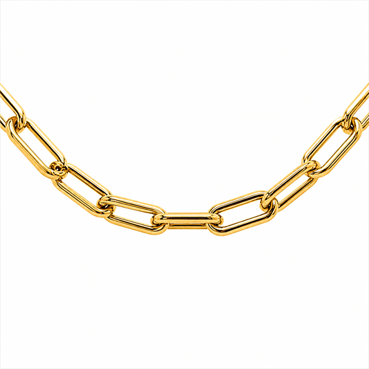 Rounded Paperclip Chain