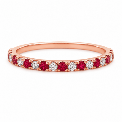 Ruby and Diamond Band