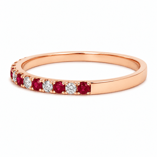 Ruby and Diamond Band