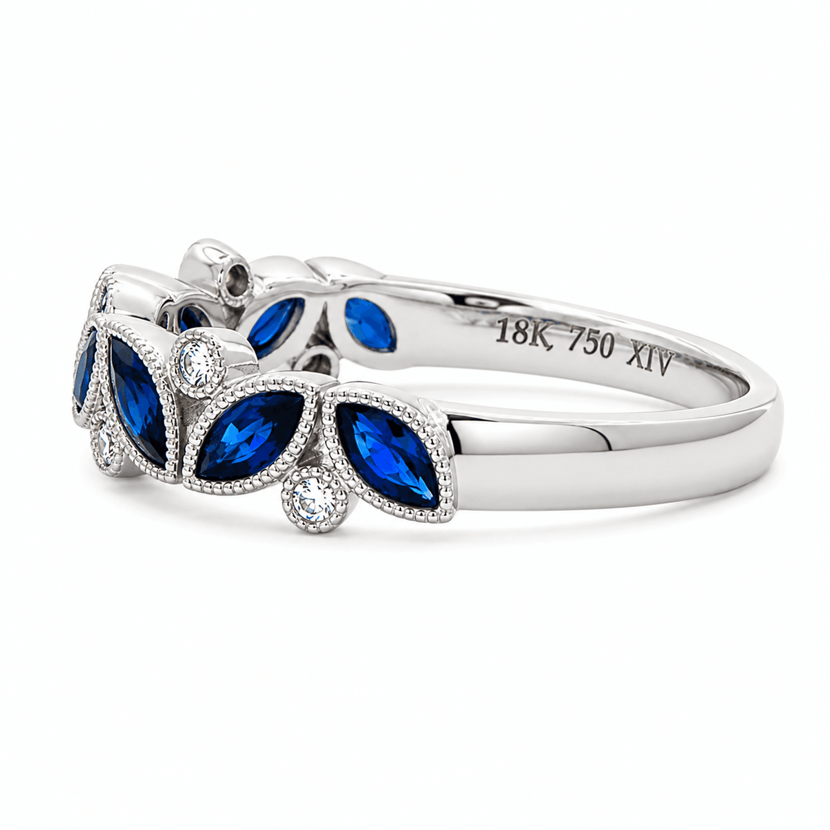 Sapphire and Diamond Fashion Ring