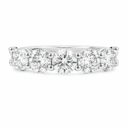 Lab-Grown Diamond 7-Stone Band