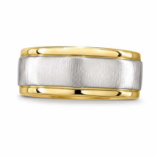 Two-Tone Men's Wedding Band