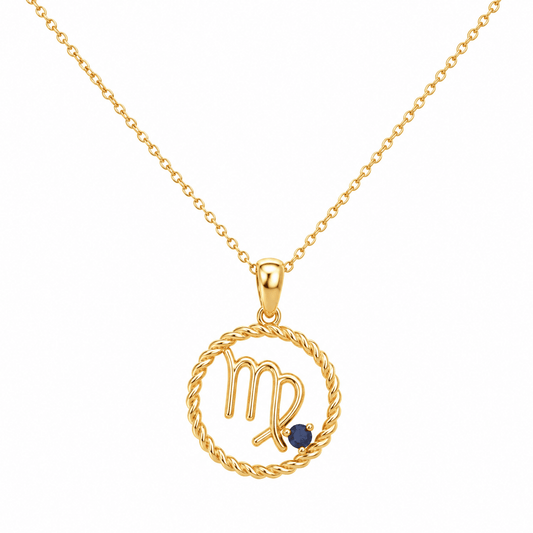 Virgo Zodiac Pendant