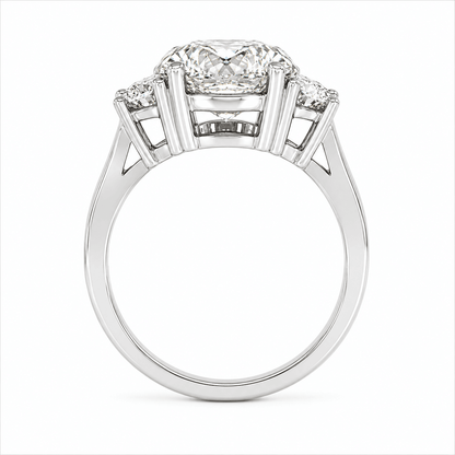 Lab Grown Diamond 14K White Gold Ring