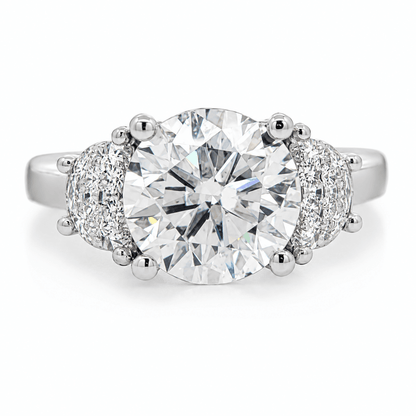 Lab Grown Diamond 14K White Gold Ring