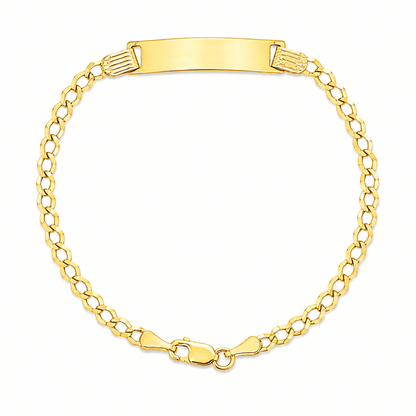 14K YG Child ID Bracelet