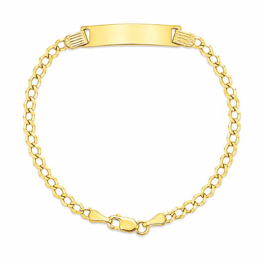14K YG Child ID Bracelet