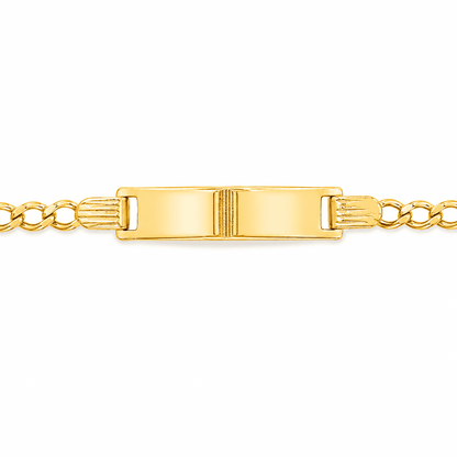 14K YG Child ID Bracelet