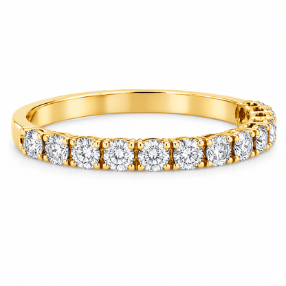 14K Yellow Gold Diamond Flex Band