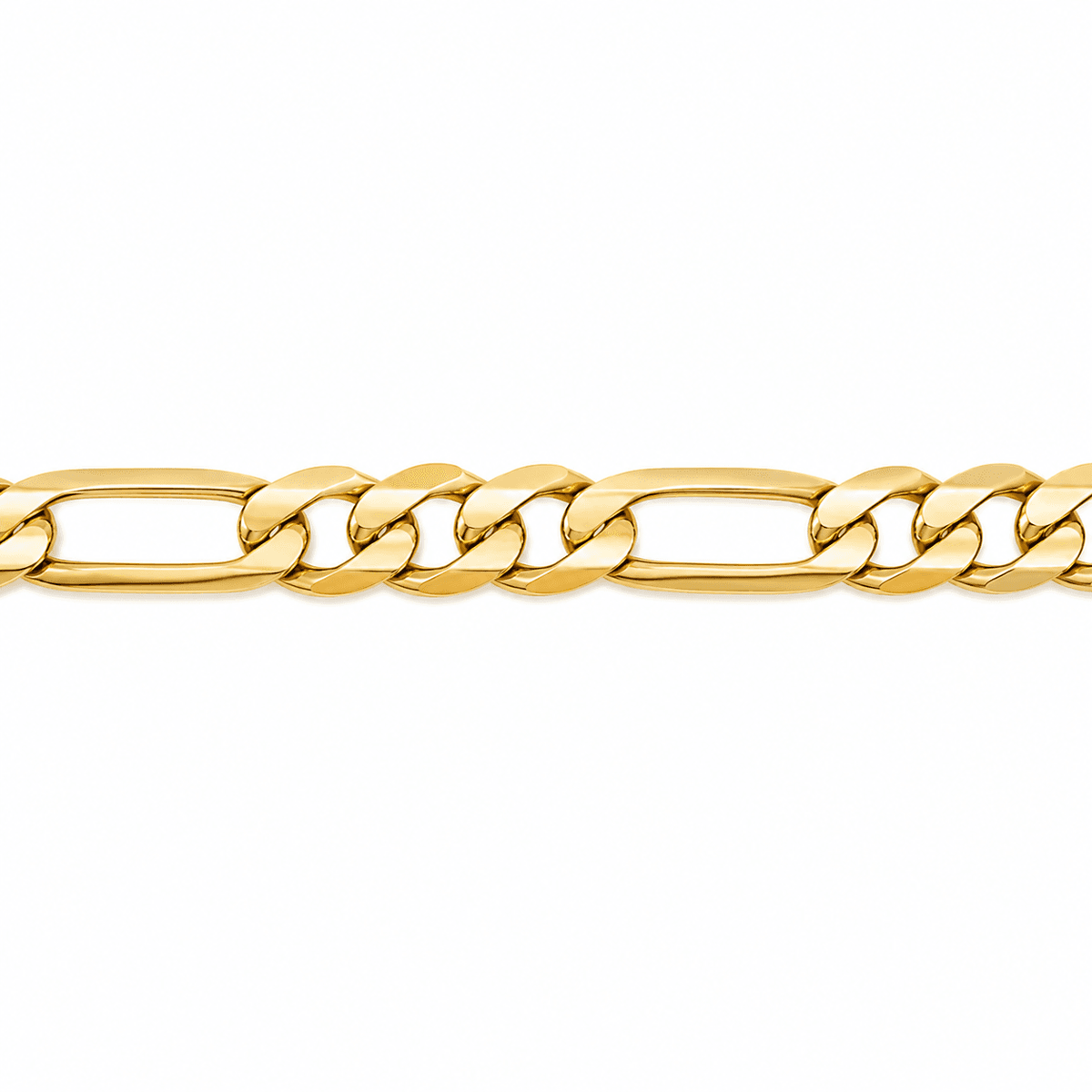 14K Yellow Gold Figaro Bracelet