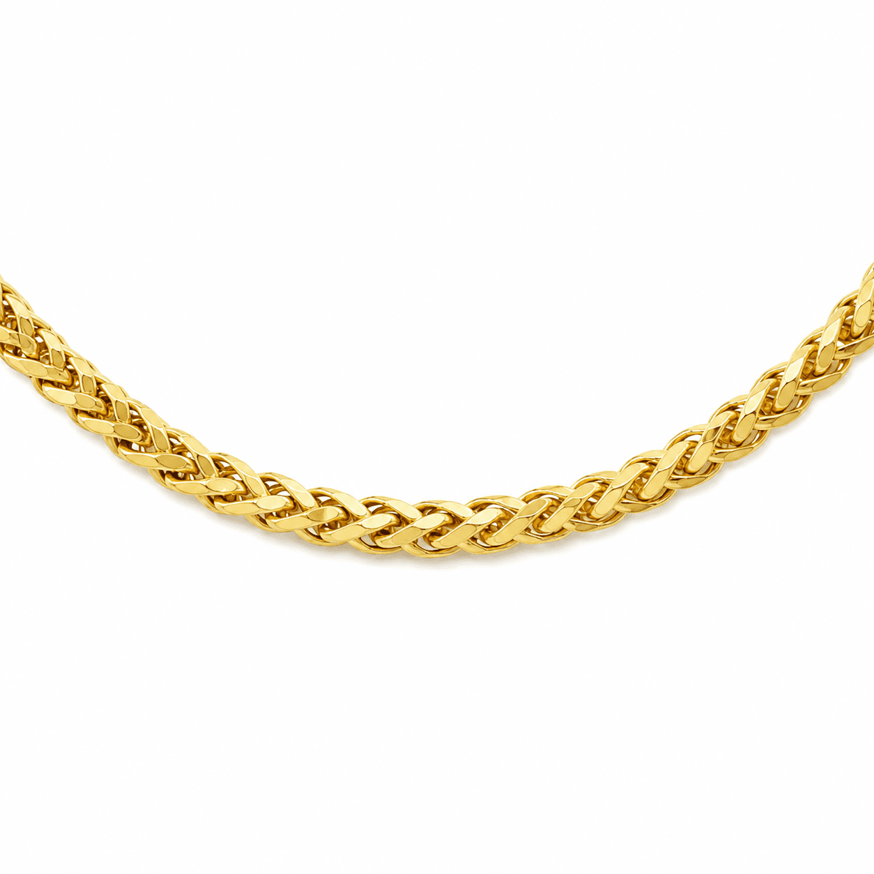 14K Yellow Gold Franco Chain