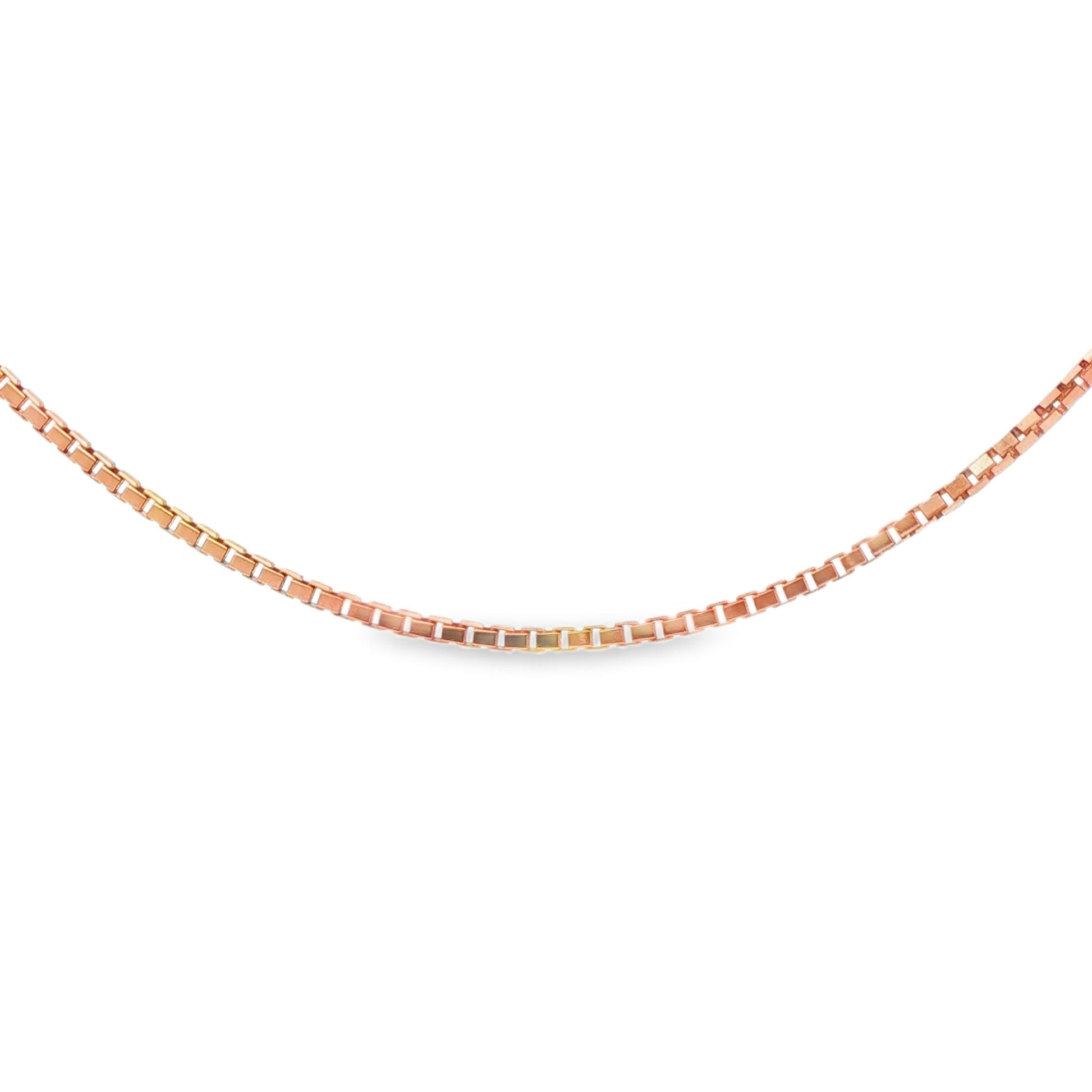 14K RG 2.0mm 16in Chain 5.8G 