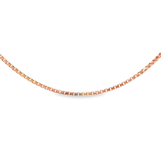 14K RG 2.0mm 16in Chain 5.8G 