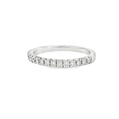 0.72 CT TW. Classic Diamond Wedding Band
